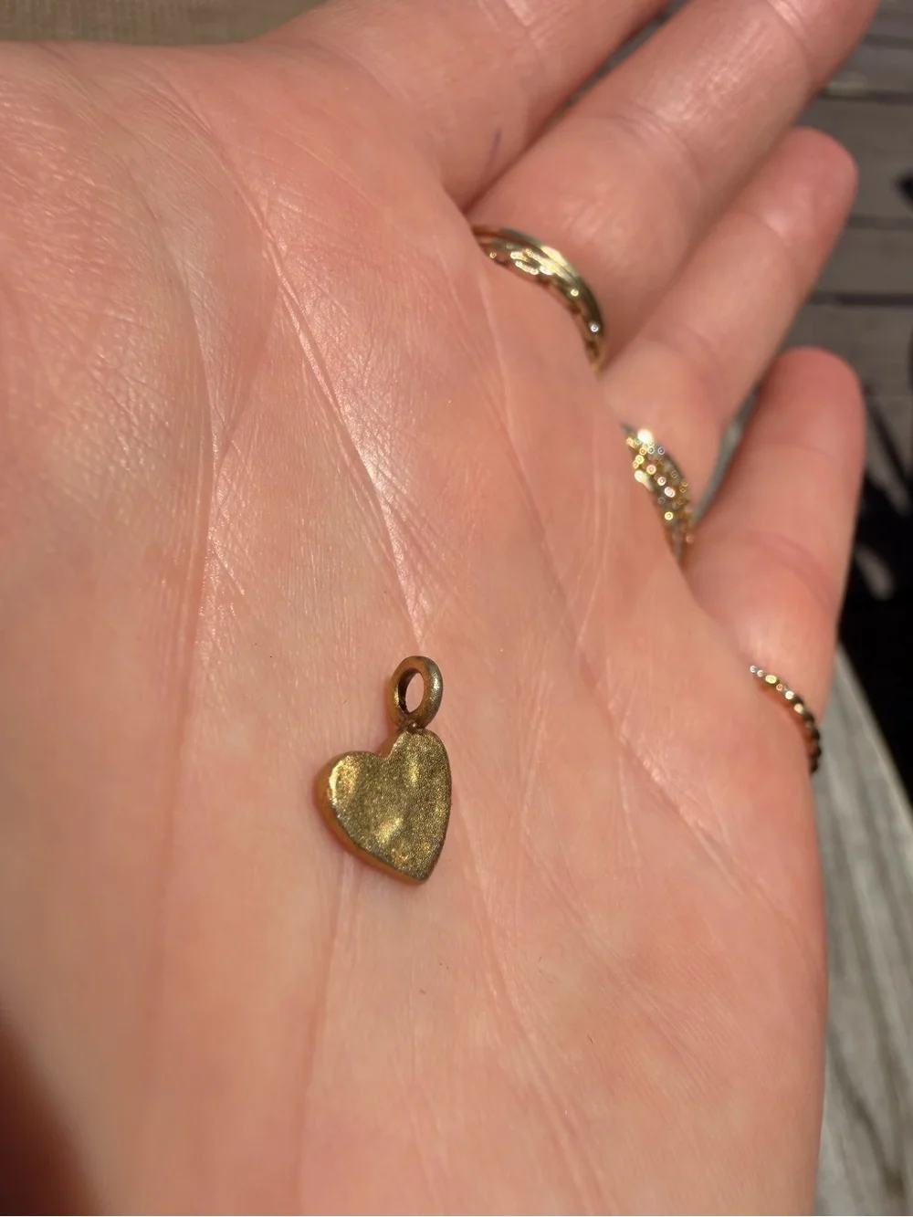 Heart charm